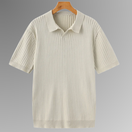 Premium ribbed polo