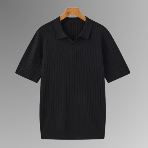 Premium ribbed polo